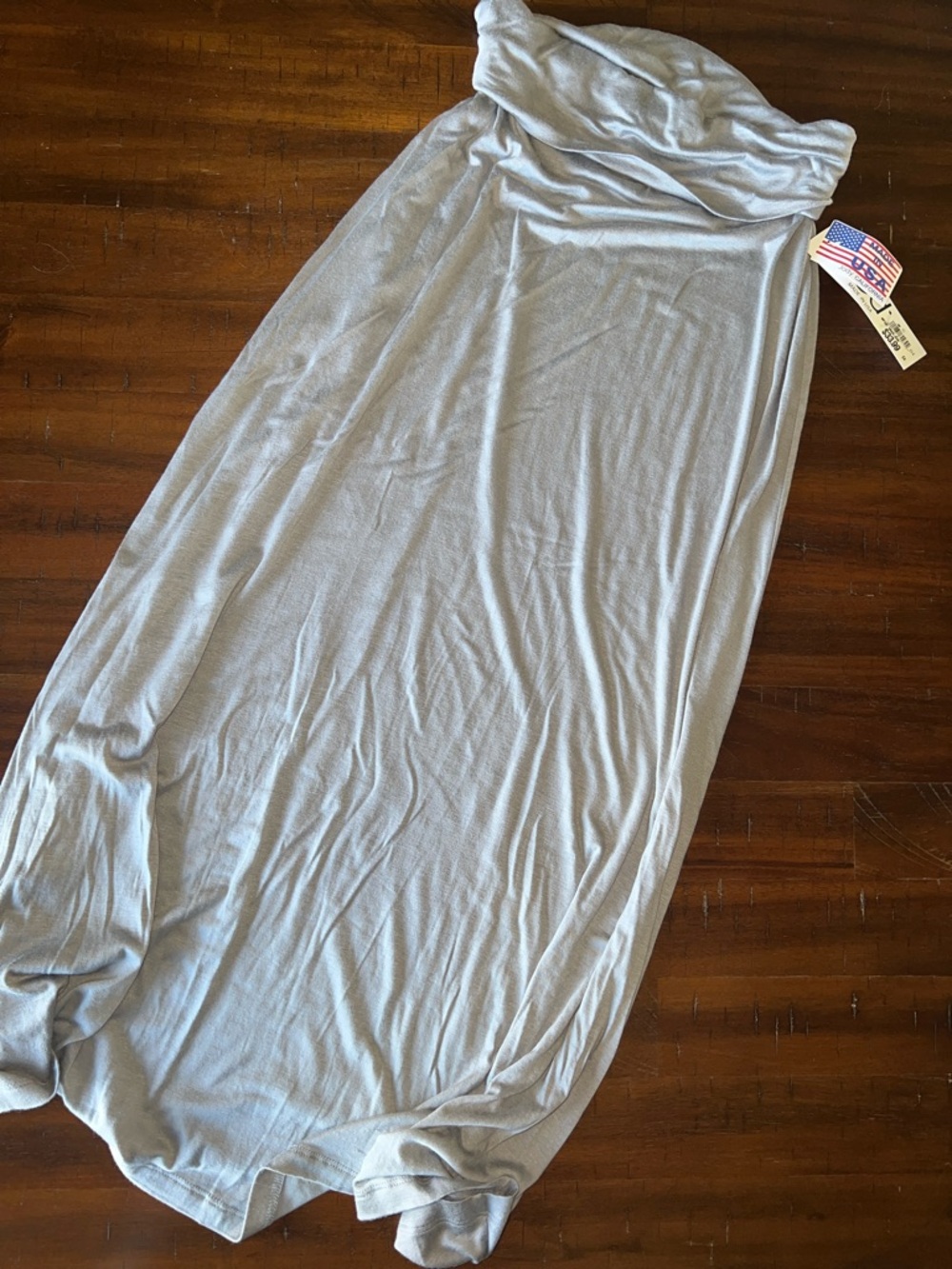 Light Gray Maxi Skirt